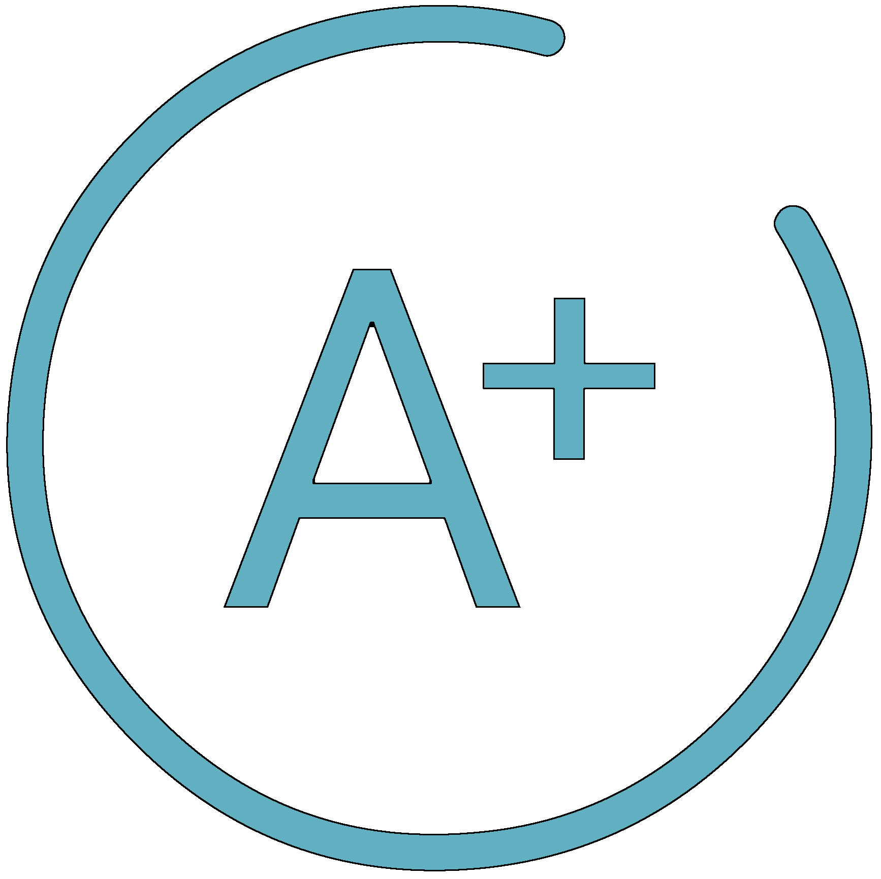 A+ Creative Design logo