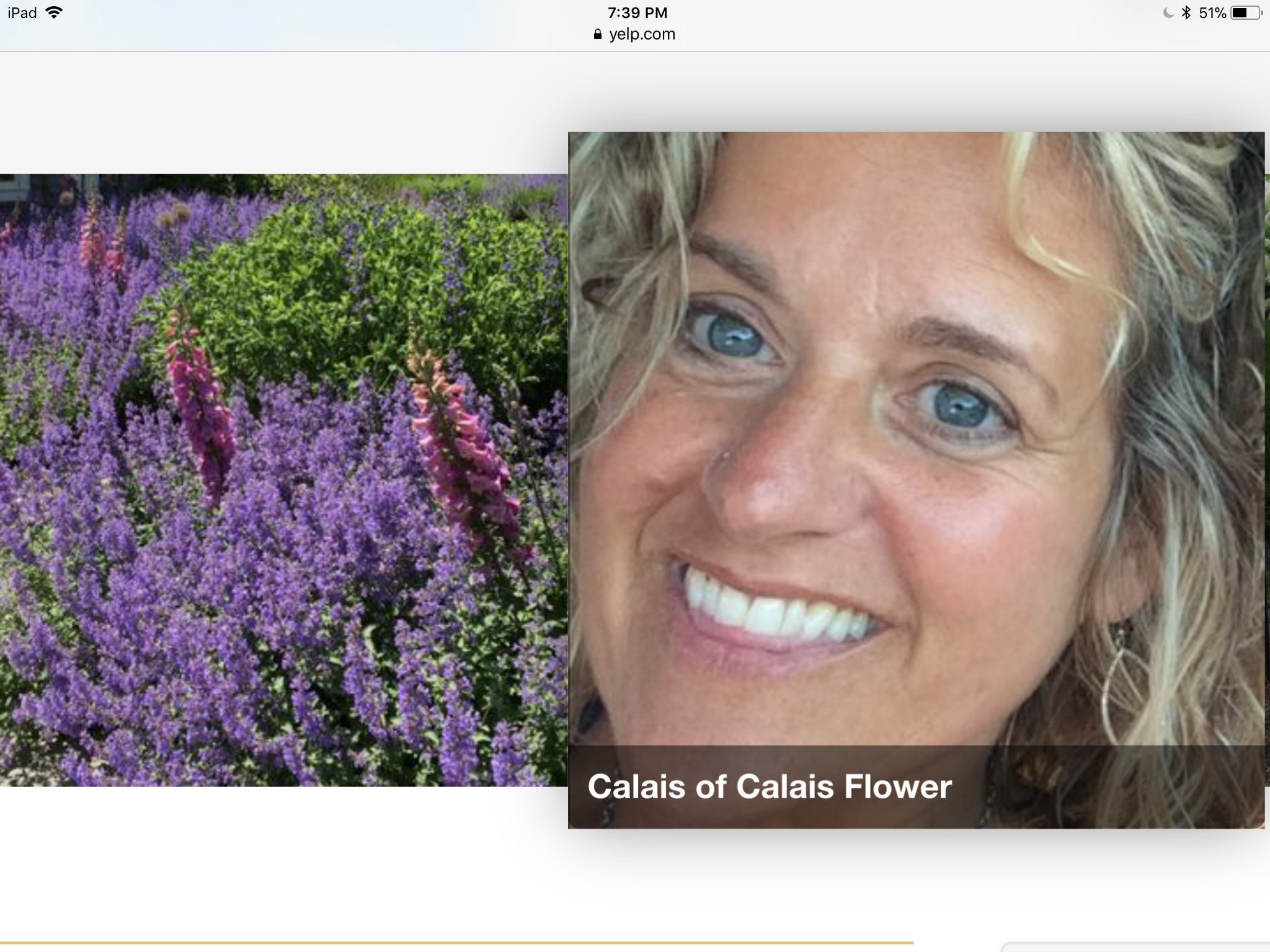 Calais Flower Landscape Design/Management logo