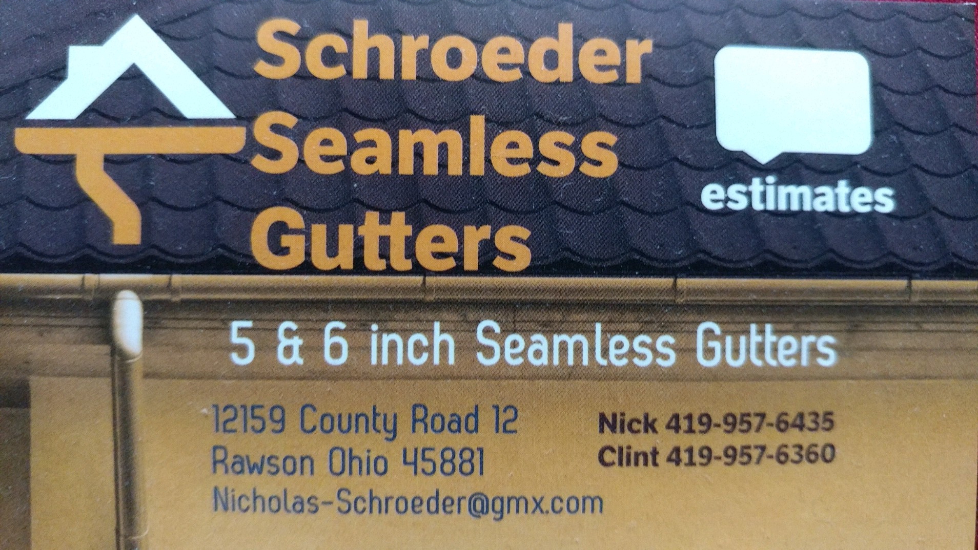 Schroeder Seamless Gutters logo
