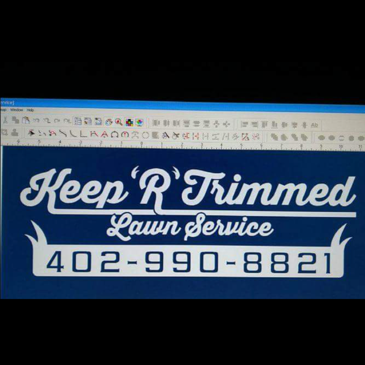 Keep R Trimmed Lawn Service logo