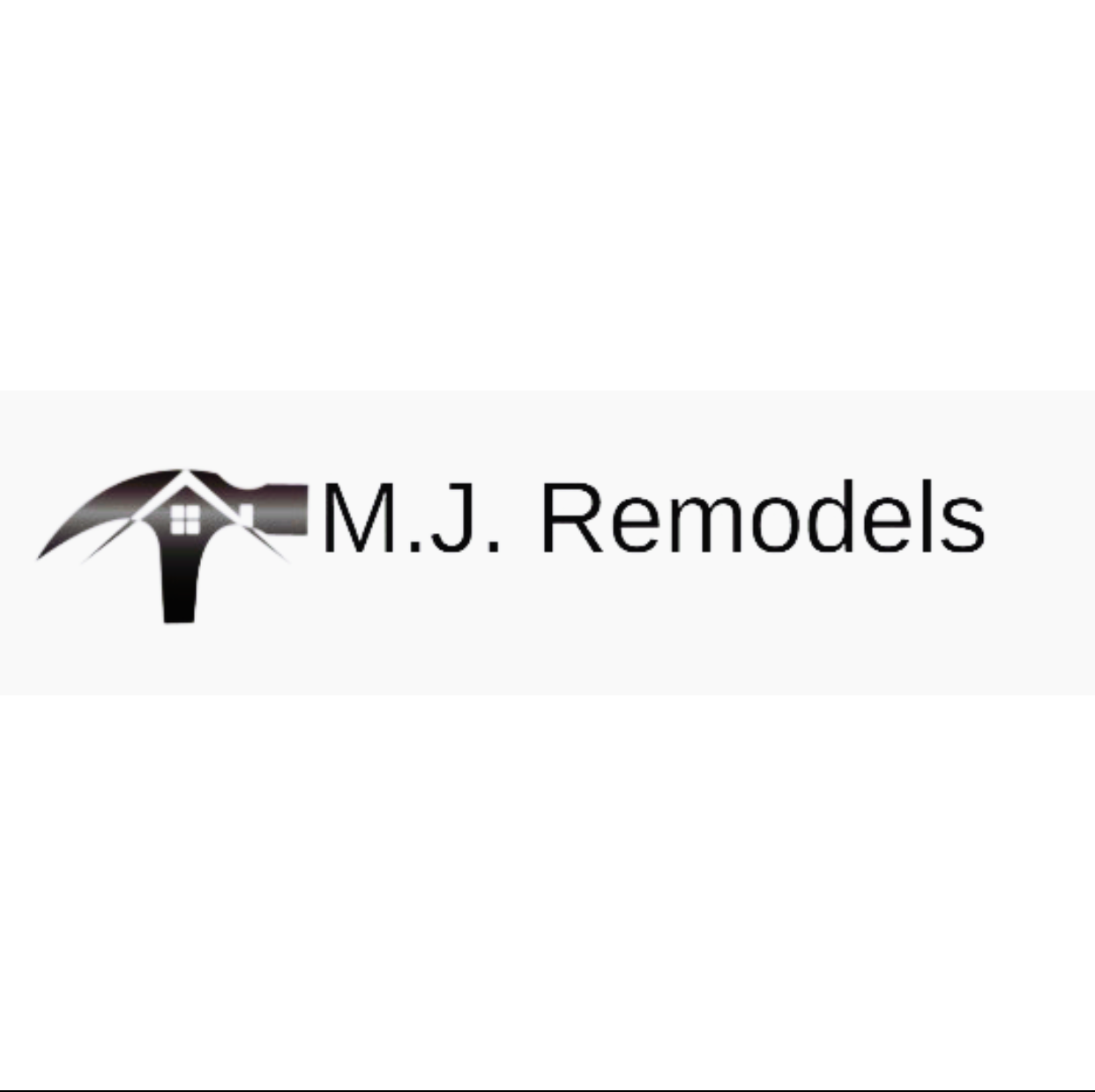 M.J. Remodels logo