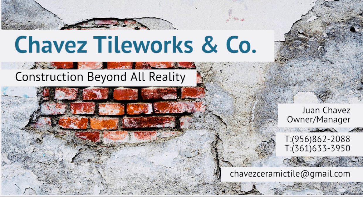 Chavez Tileworks & Construction logo