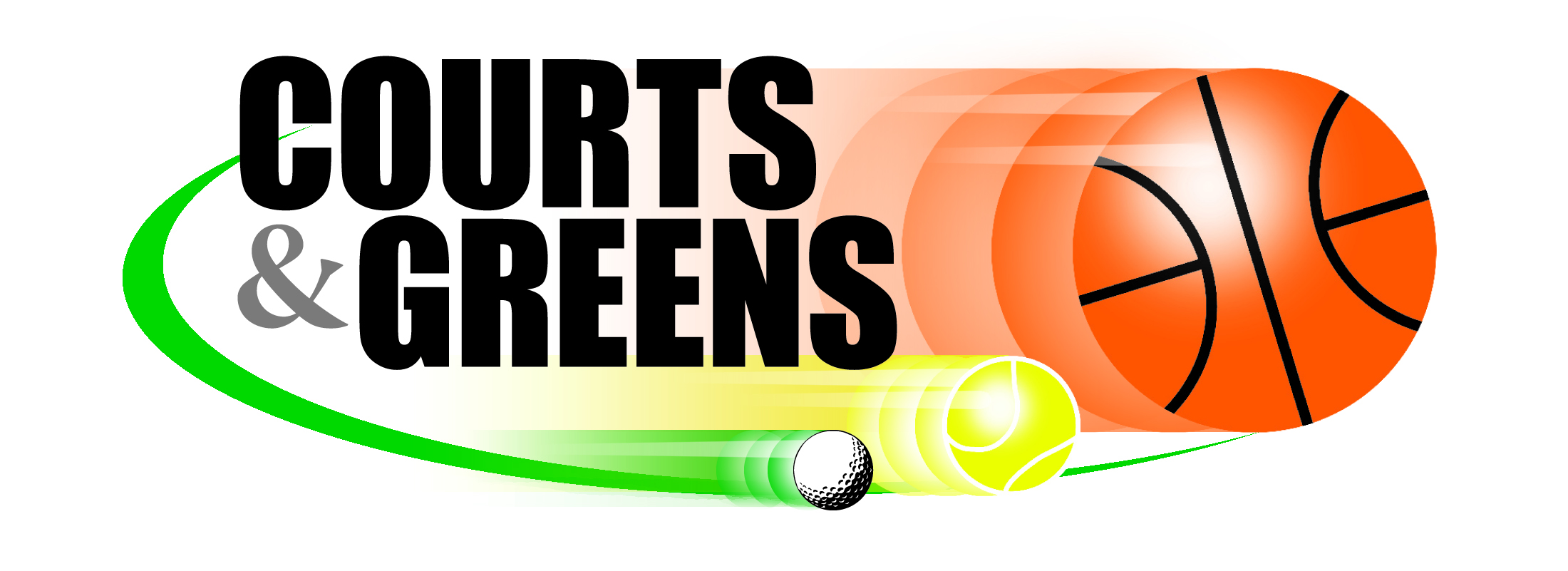 Courts and Greens logo