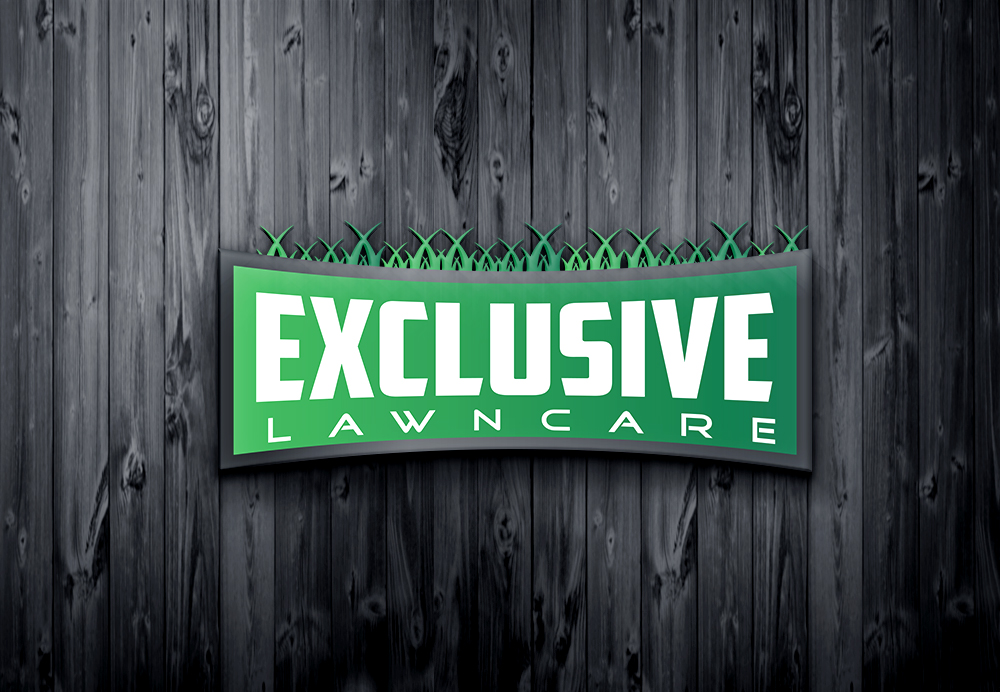 Exclusive lawncare logo