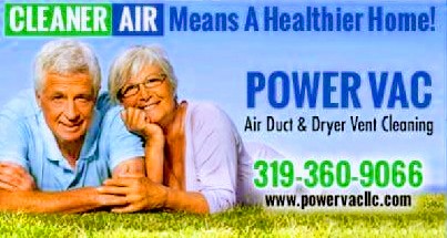 POWER VAC , LLC - Air Duct & Dryer Vent Cleaning logo