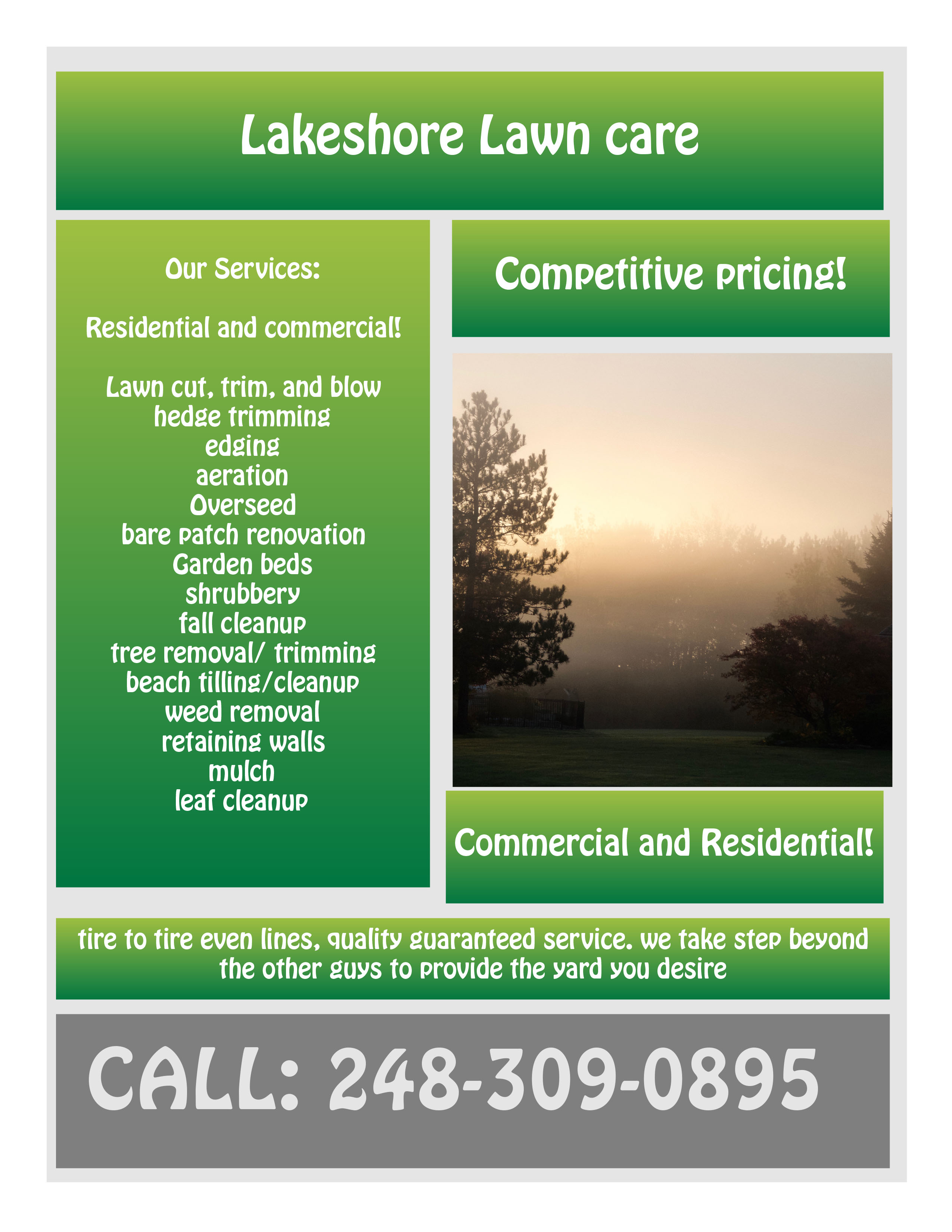 Avatar for Lakeshore Lawncare and Landscaping