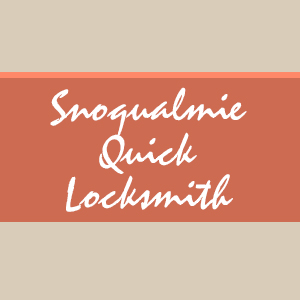 Snoqualmie Quick Locksmith logo