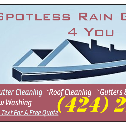 Logo for Spotless Rain Gutters