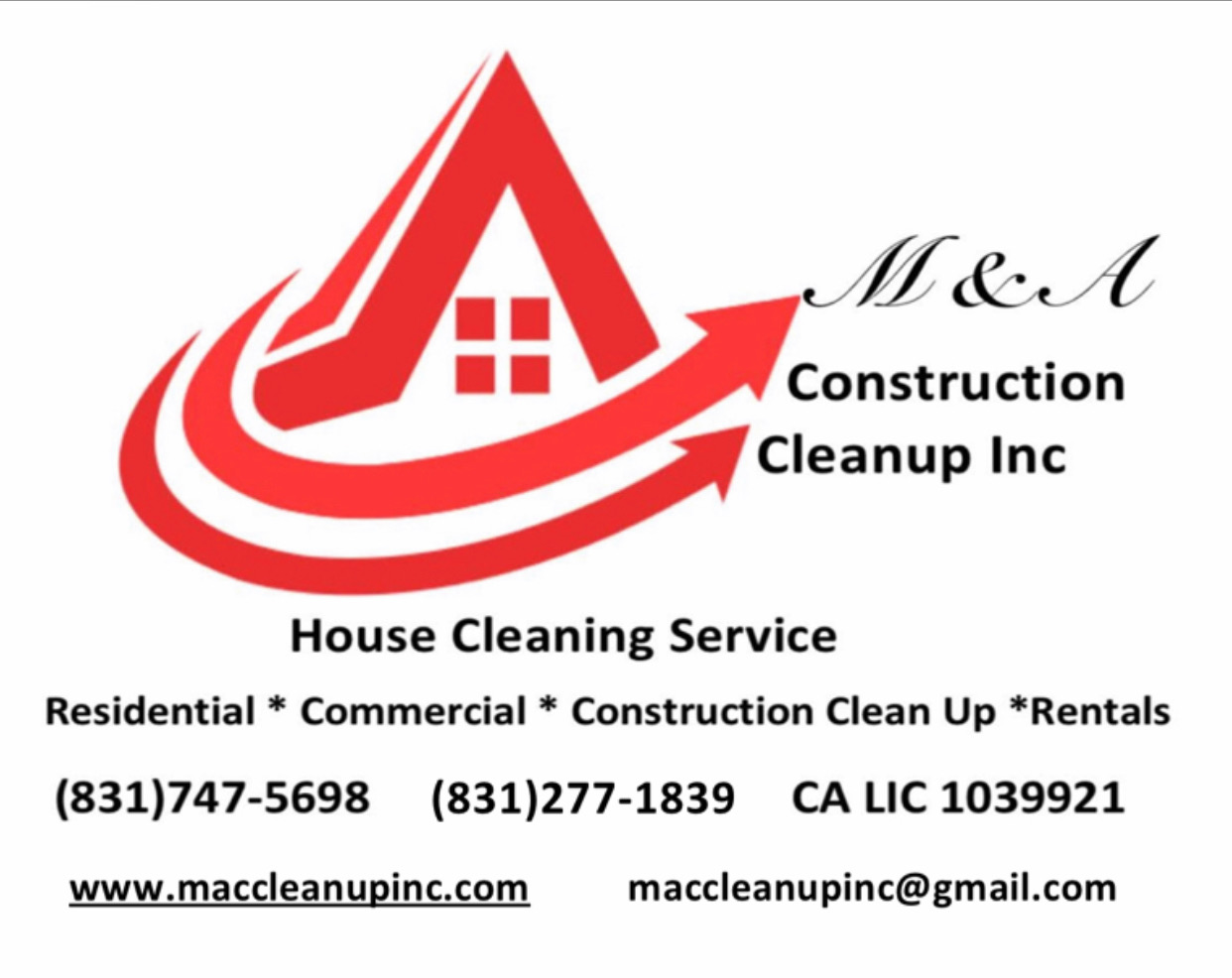 M & A Construction Clean Up Inc logo