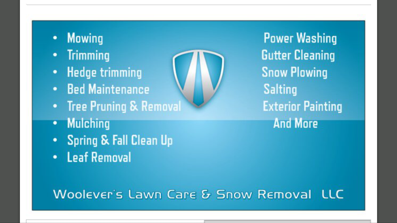 Woolevers Lawn Care & Snow Removal LLC logo