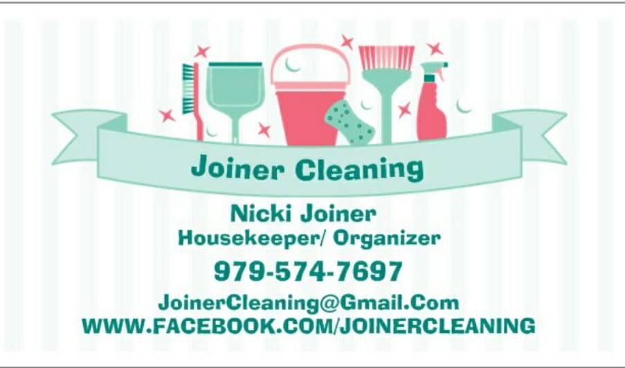 Joiner Cleaning logo