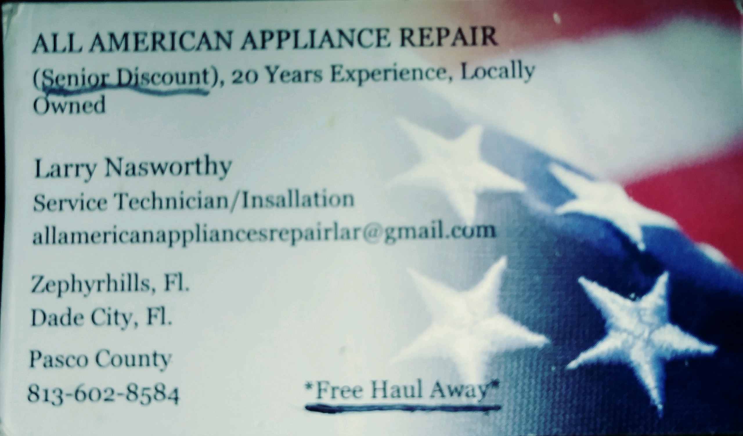 All American Appliance Repair logo