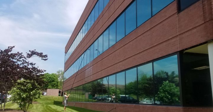 A Clear View Window Cleaning logo
