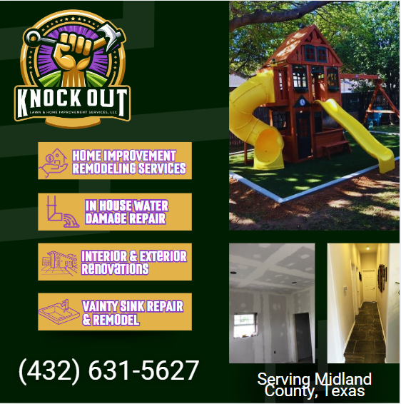 Logo for KNOCKOUT LAWN & HOME IMPROVEMENT SERVICES