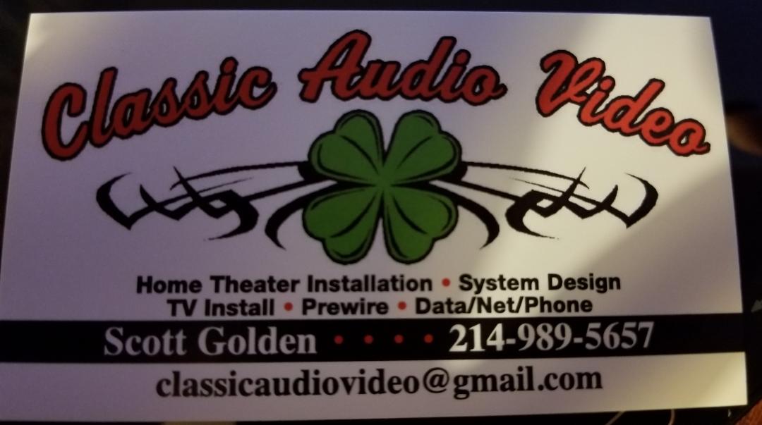 Classic Audio Video & Home Improvement logo