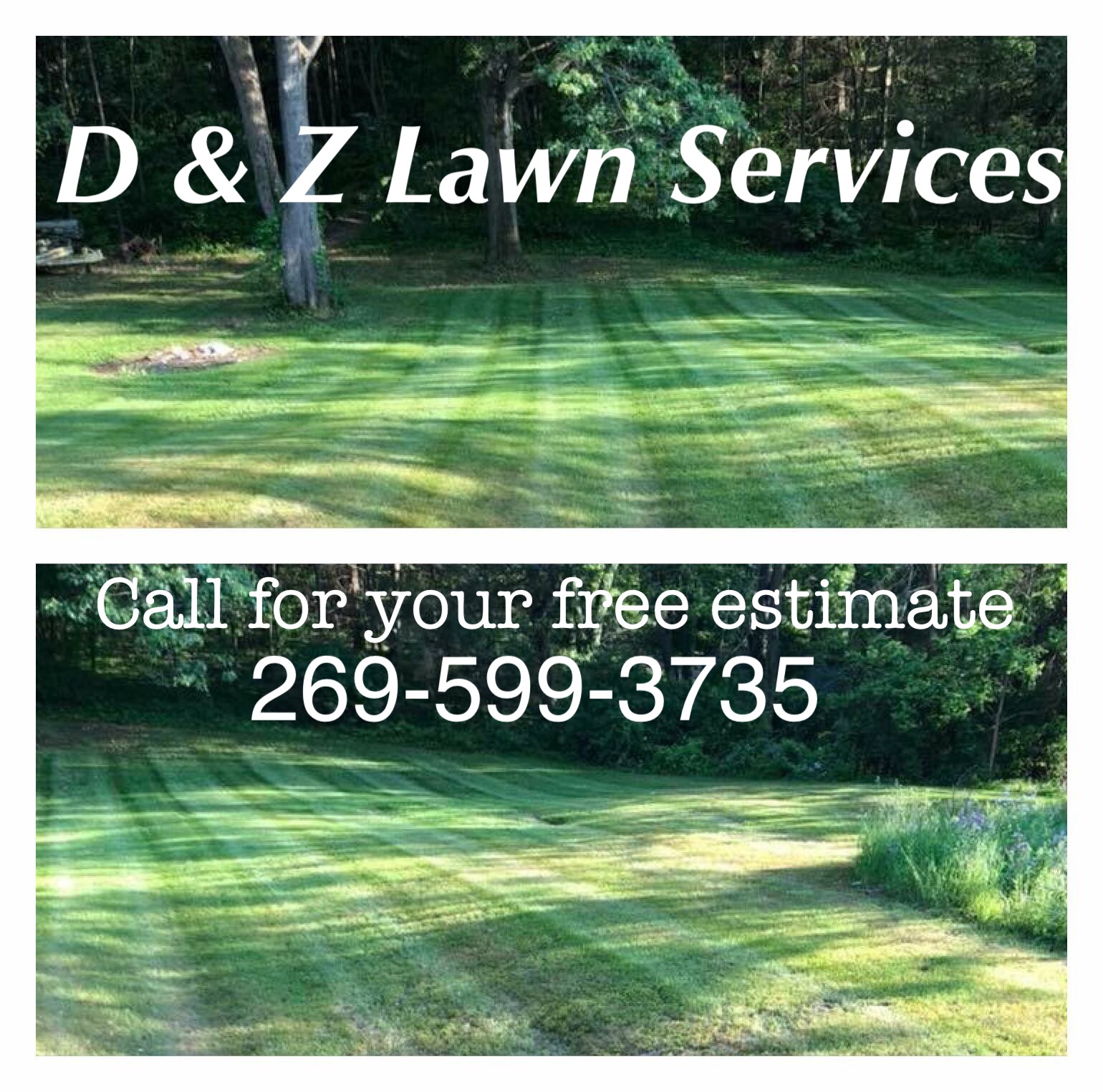 D&Z lawn service logo