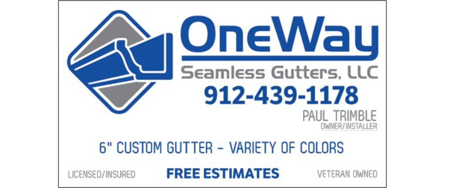 OneWay Seamless Gutters, LLC logo