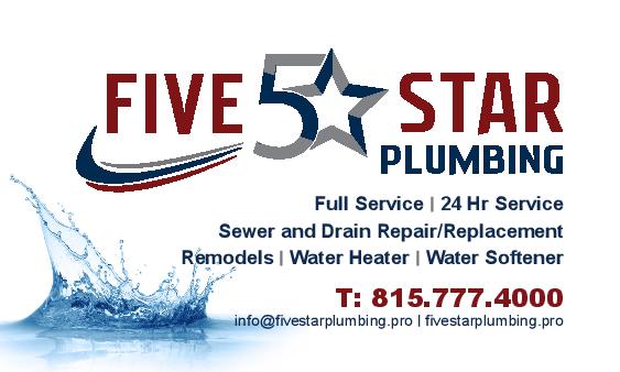Five Star Plumbing logo