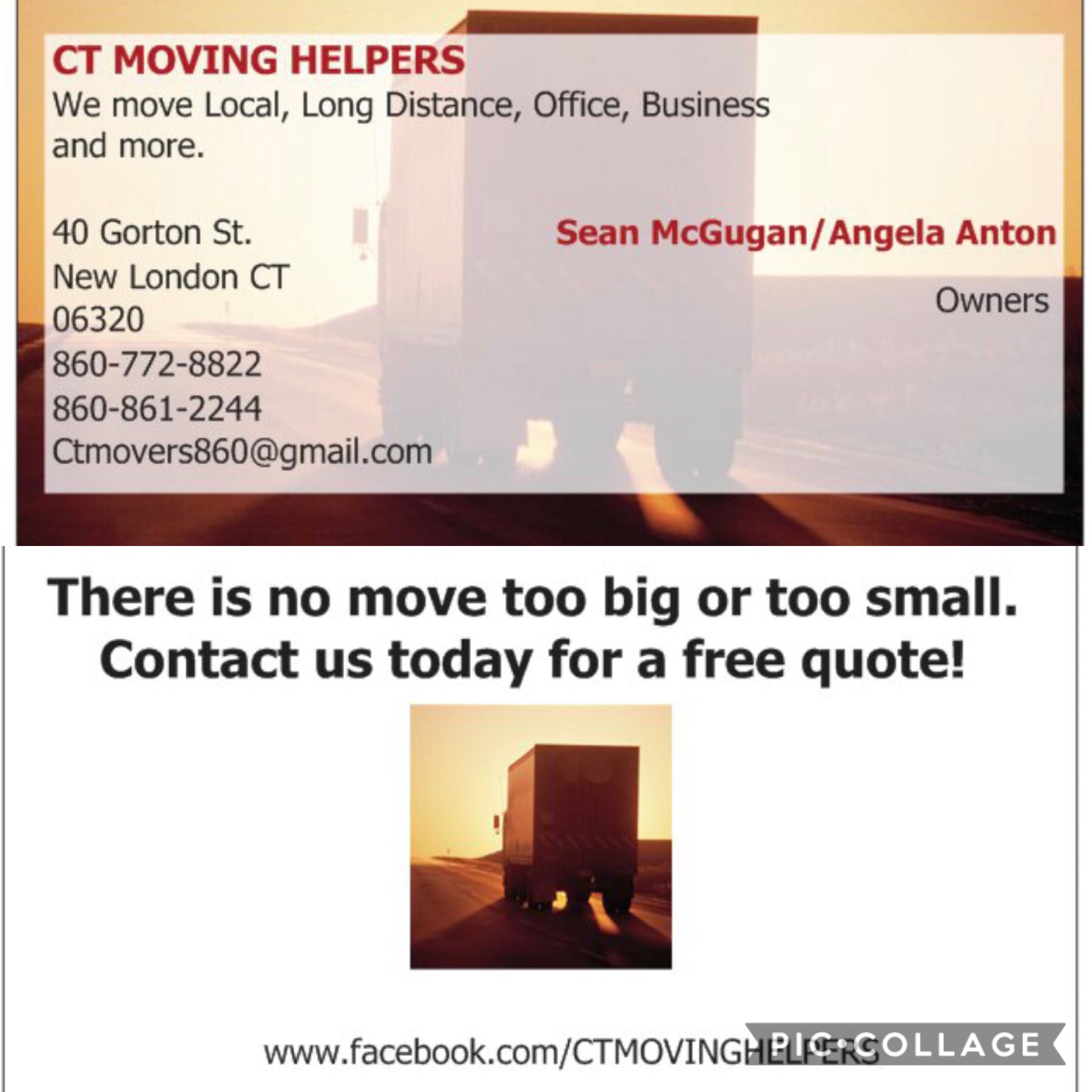 CT MOVING HELPERS logo