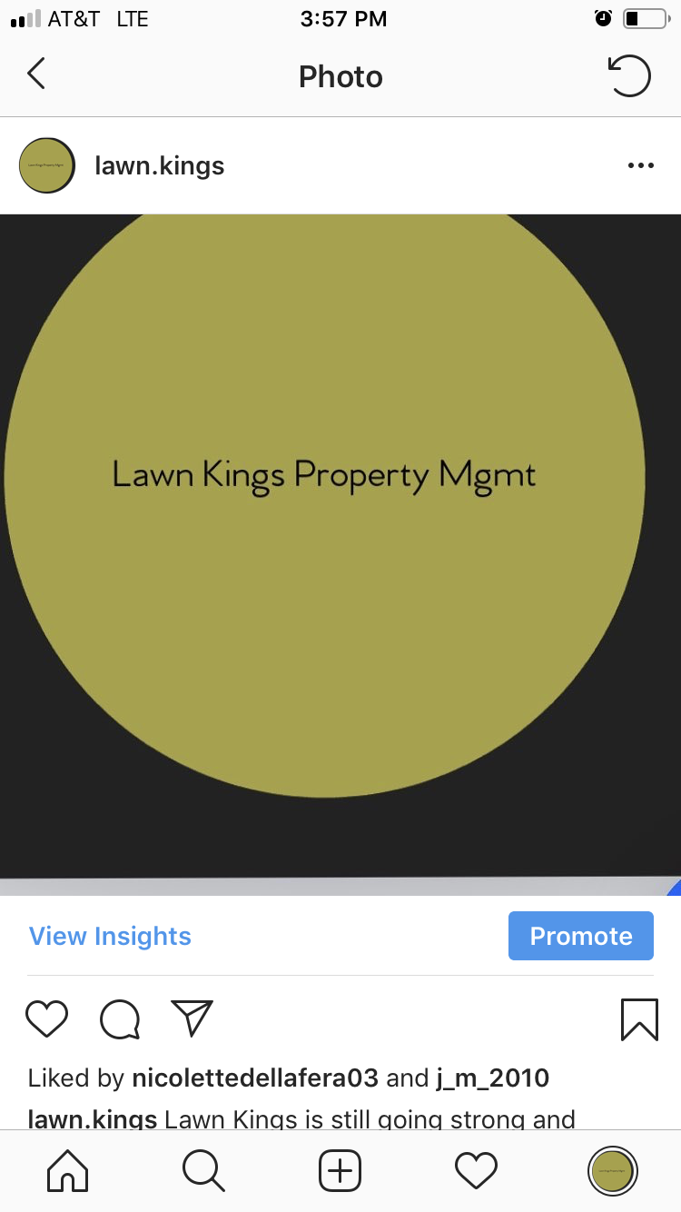 Lawn Kings Property Management logo