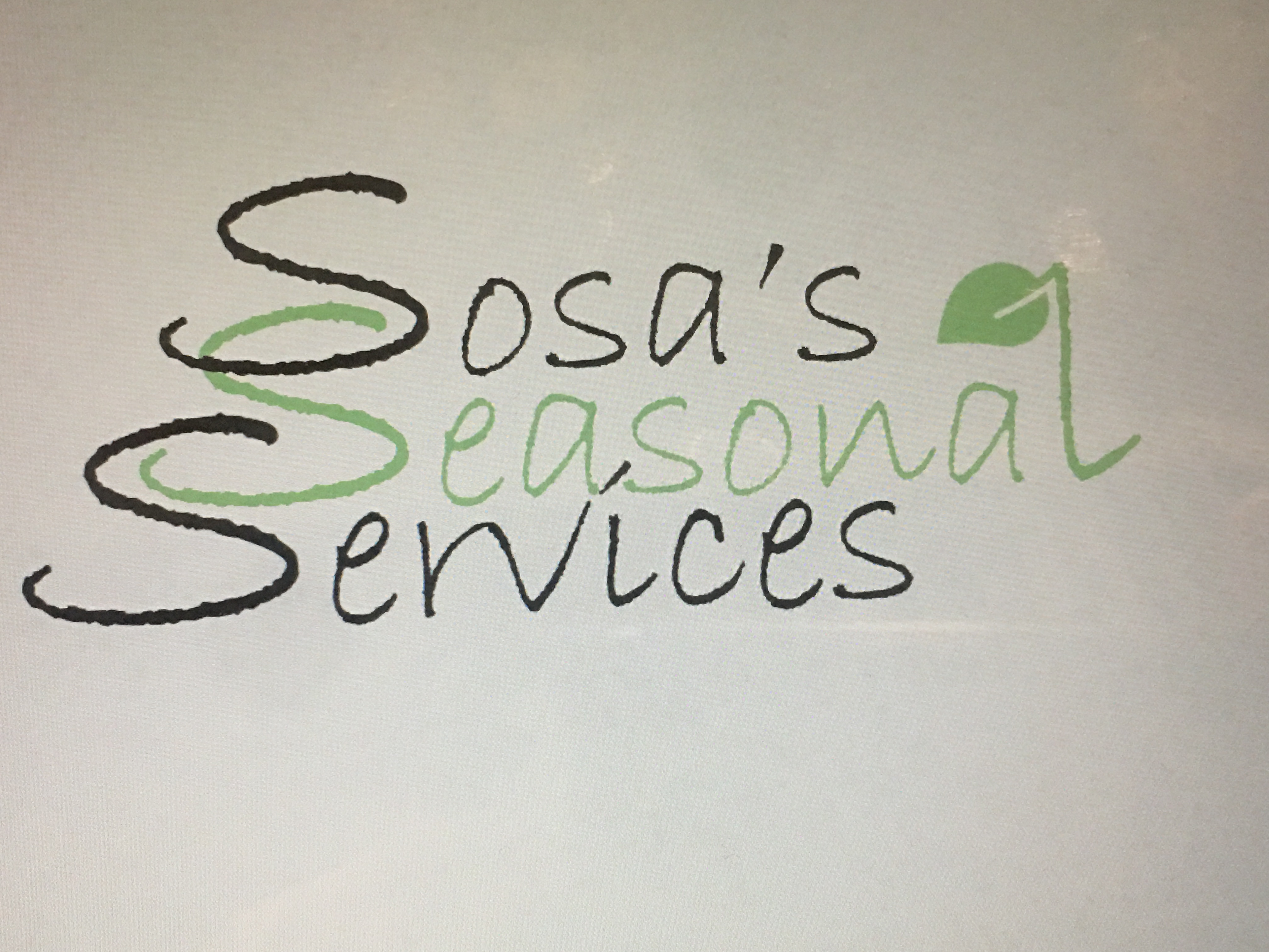Sosas Seasonal Services logo
