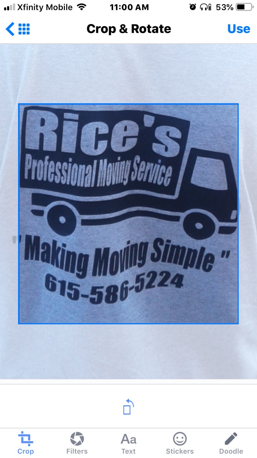 Rice's Professional Moving Services logo
