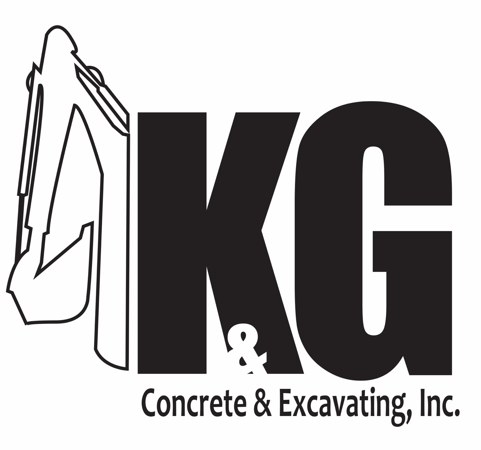 K & G Concrete and Excavating, Inc. logo