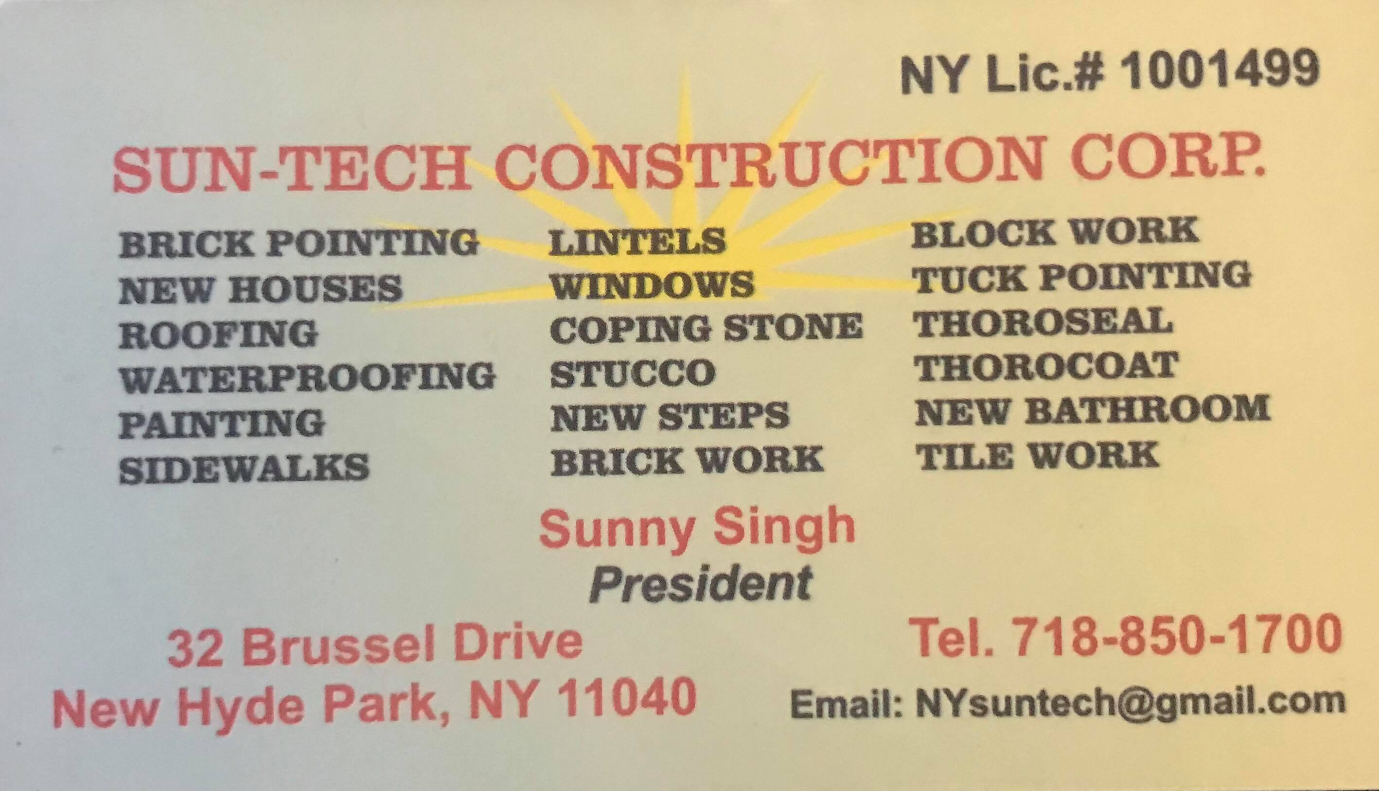 SunTech Construction Corp. logo