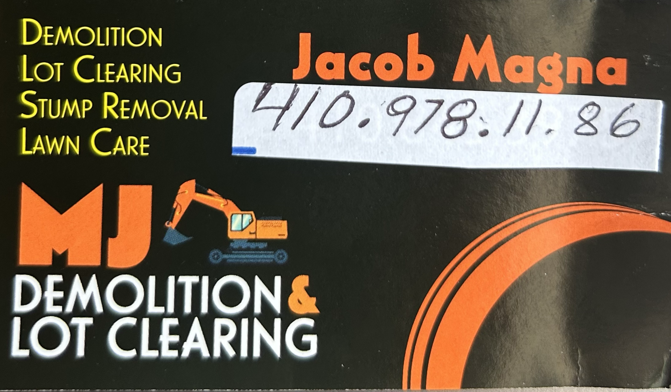 Avatar for MJ Demolition & Lot Clearing LLC