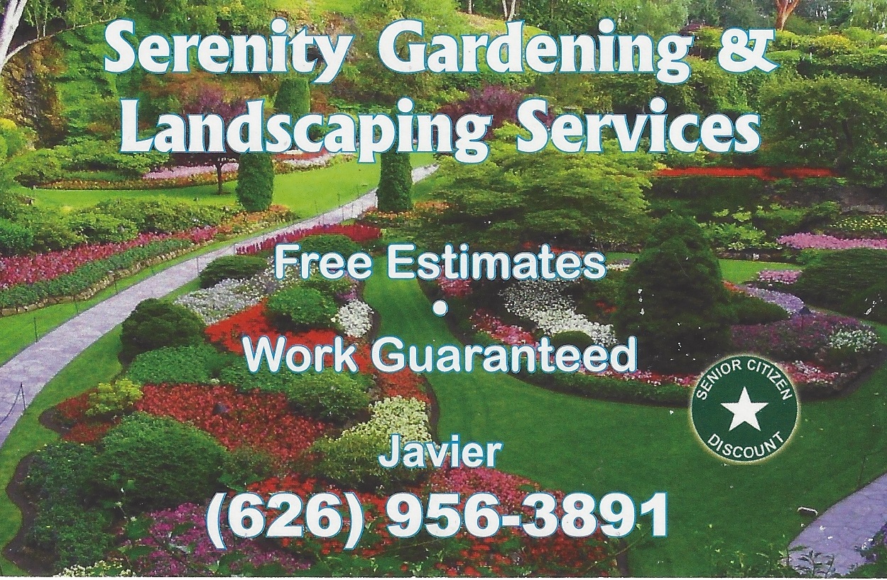 Serinity Gardening & Lanscaping Services logo