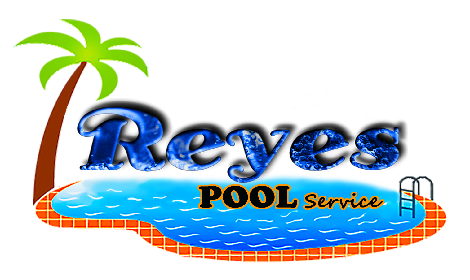Reyes Pool Service logo