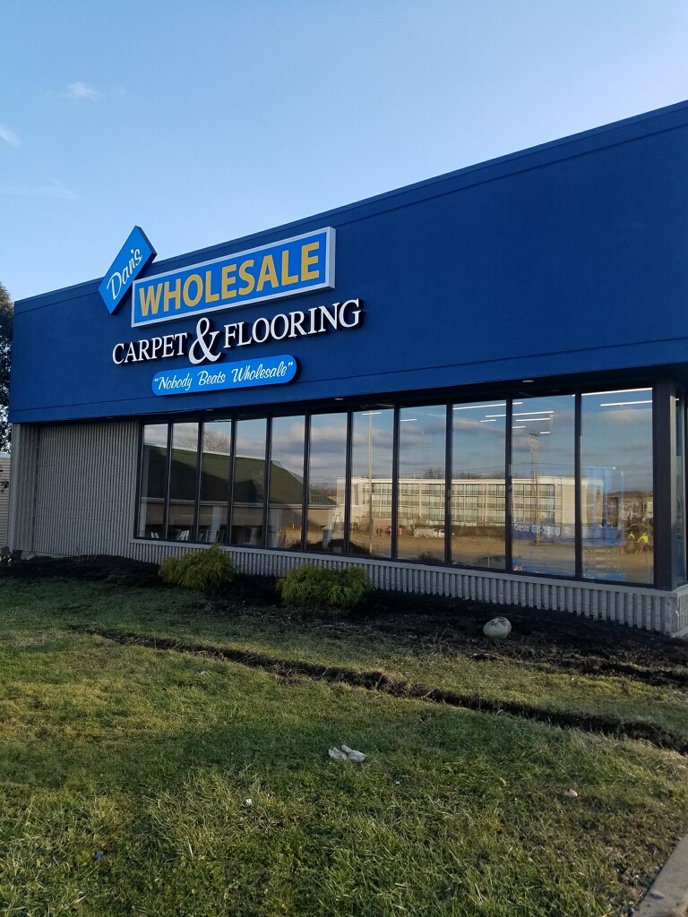 Dan's Wholesale Carpet & Flooring logo