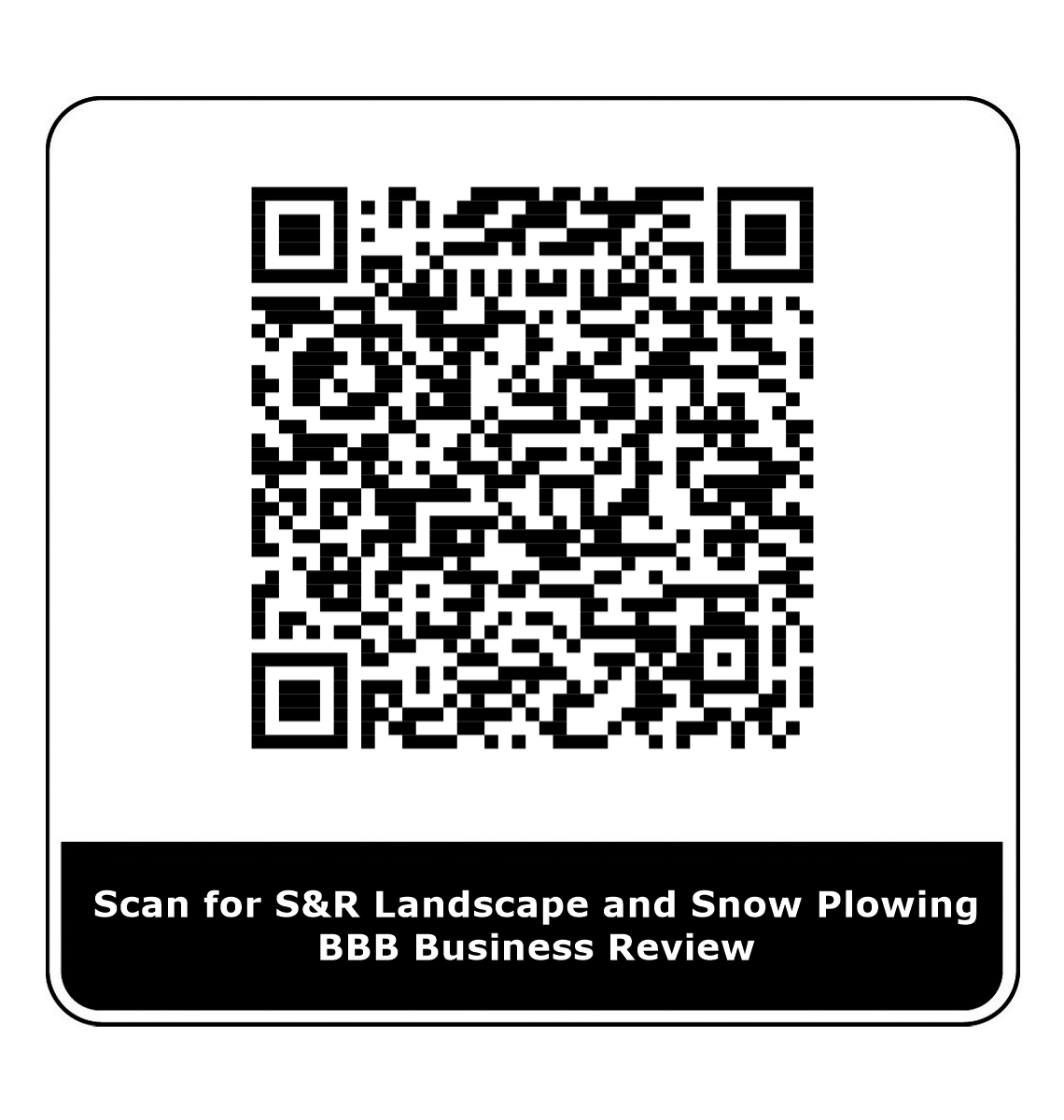 S&R LANDSACPE AND SNOW PLOWING INC logo