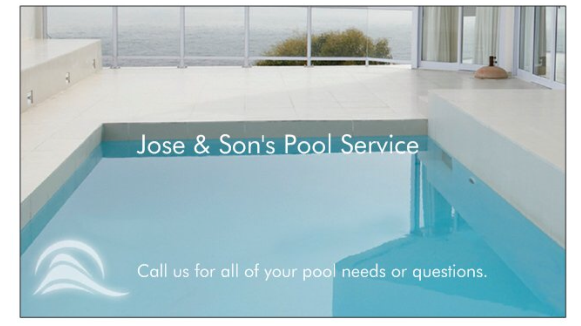 Jose and Sons Pool Service logo