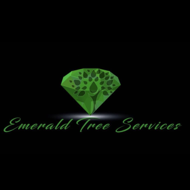 Emerald tree service logo