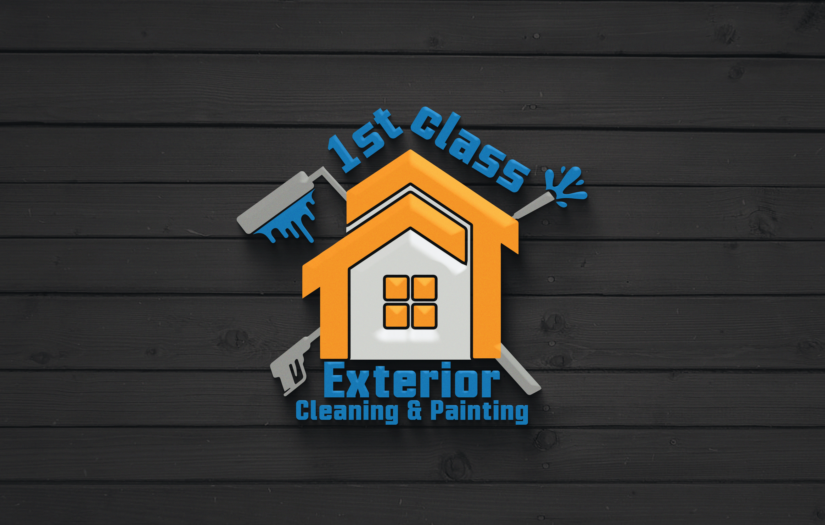 1st Class Exterior Cleaning & Painting LLC logo