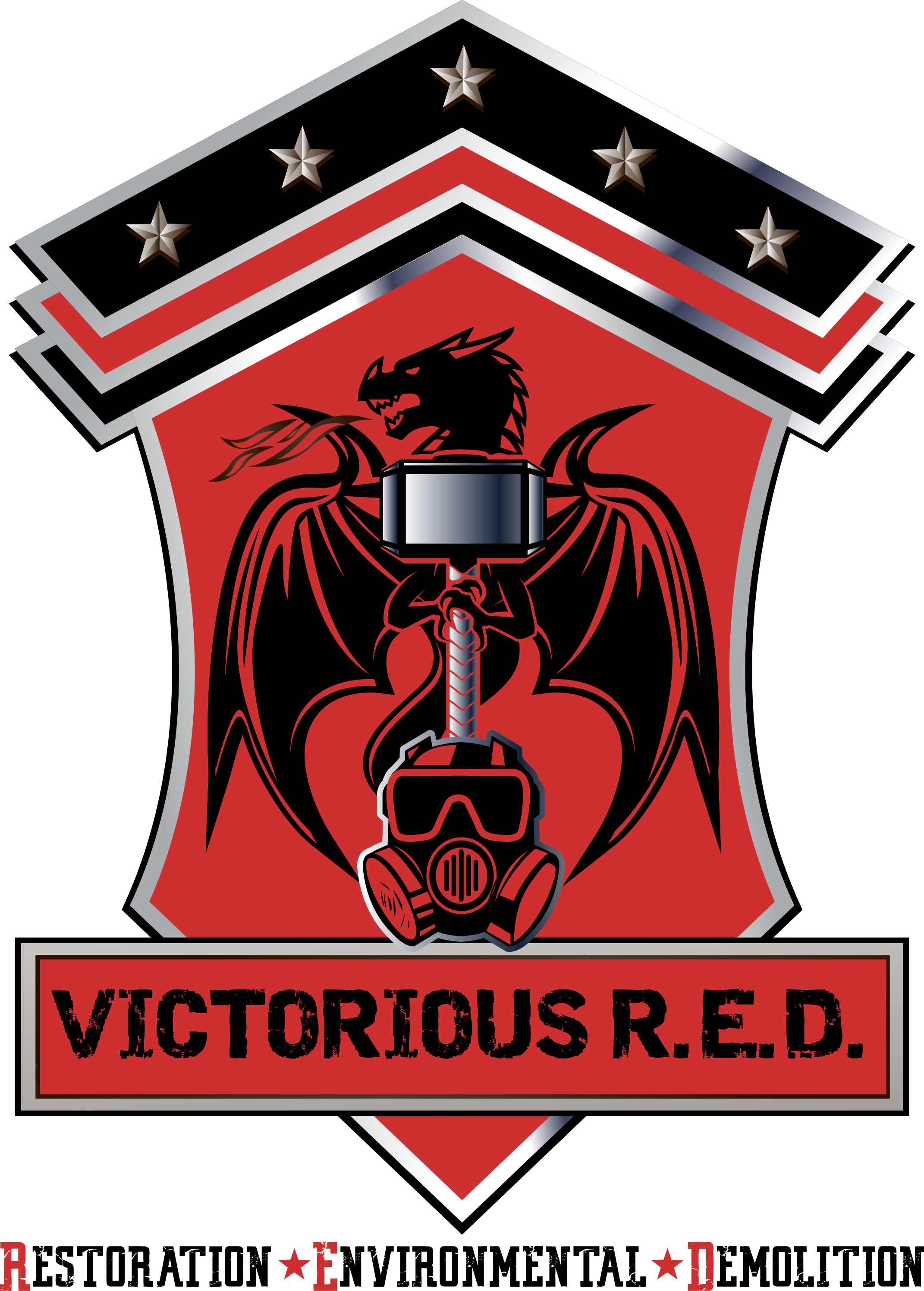 VICTORIOUS R.E.D. logo