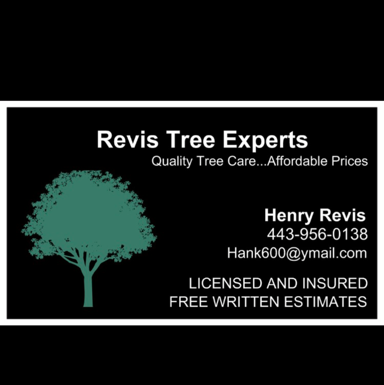 Logo for Revis Tree Experts