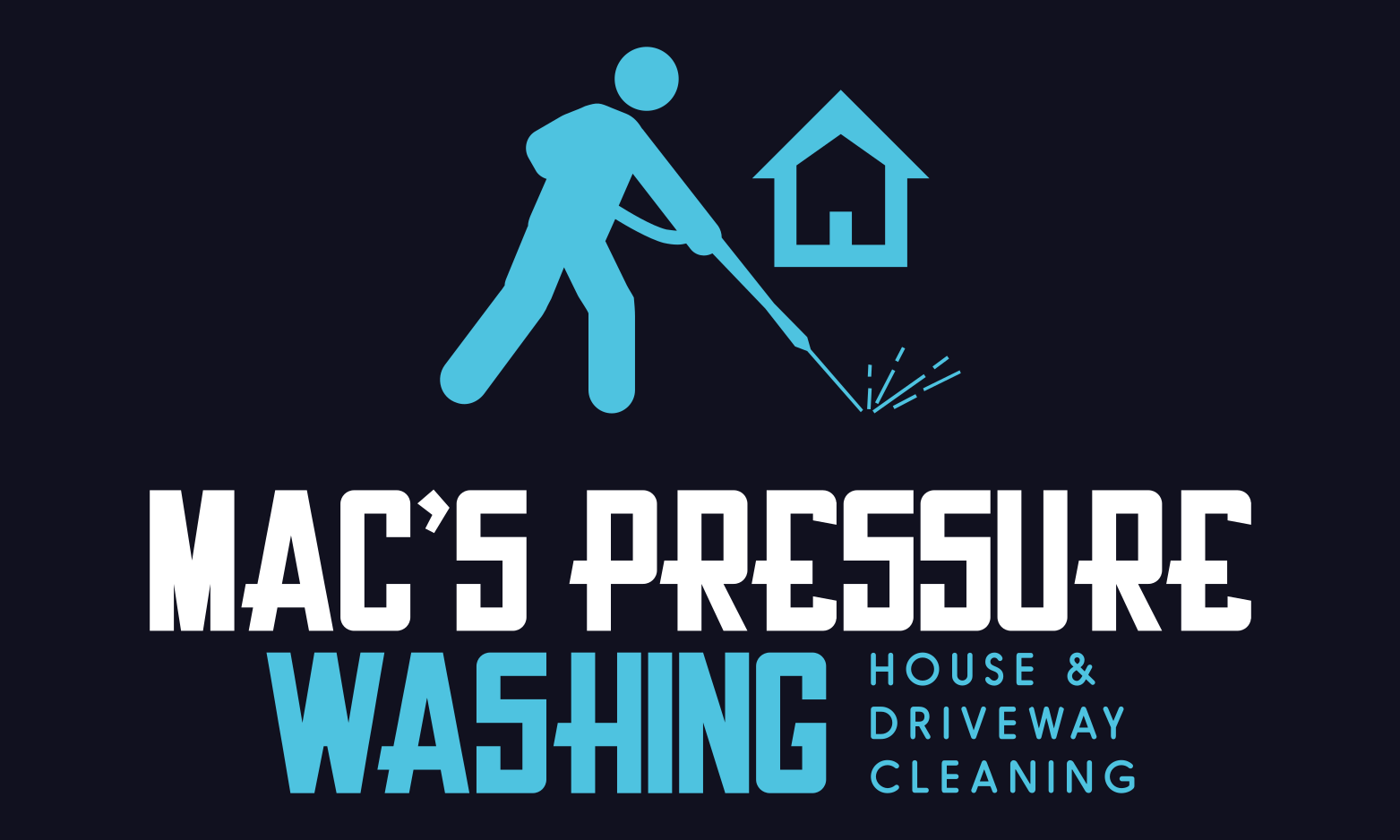 Logo for Macs Pressure Washing