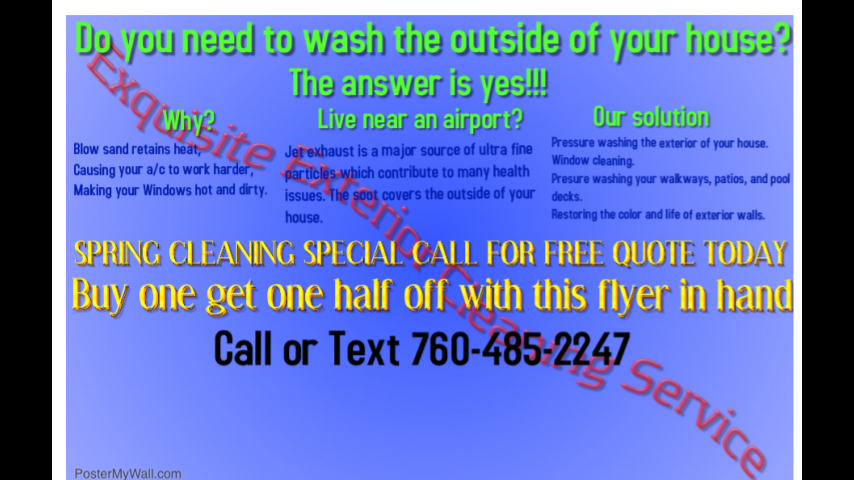 Exquisite Exterior Cleaning Service logo