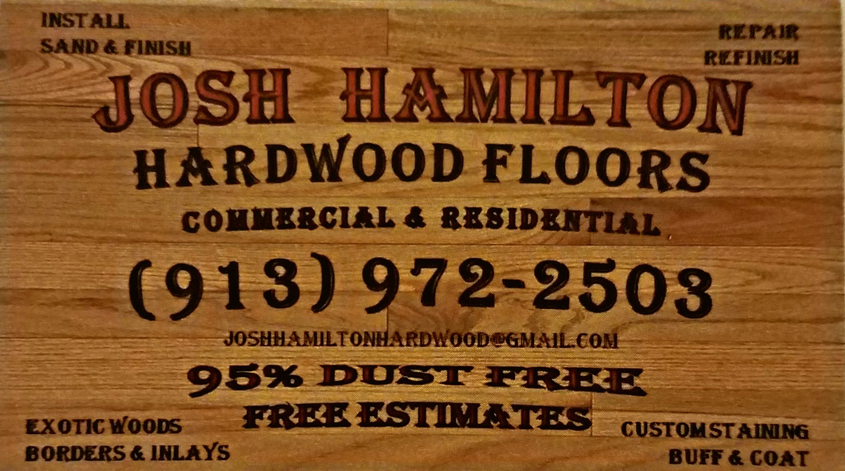 Josh Hamilton Hardwood Floors logo