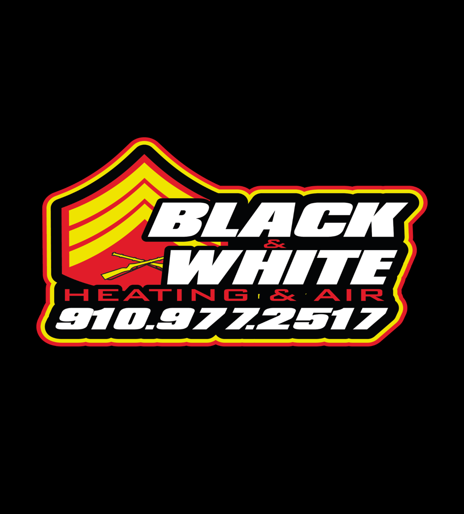Black & White Heating & Air logo