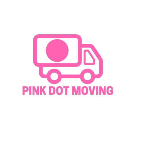 Pink Dot Moving logo