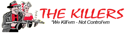 The Killers Pest Control logo