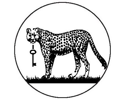 Cheetah locksmith logo