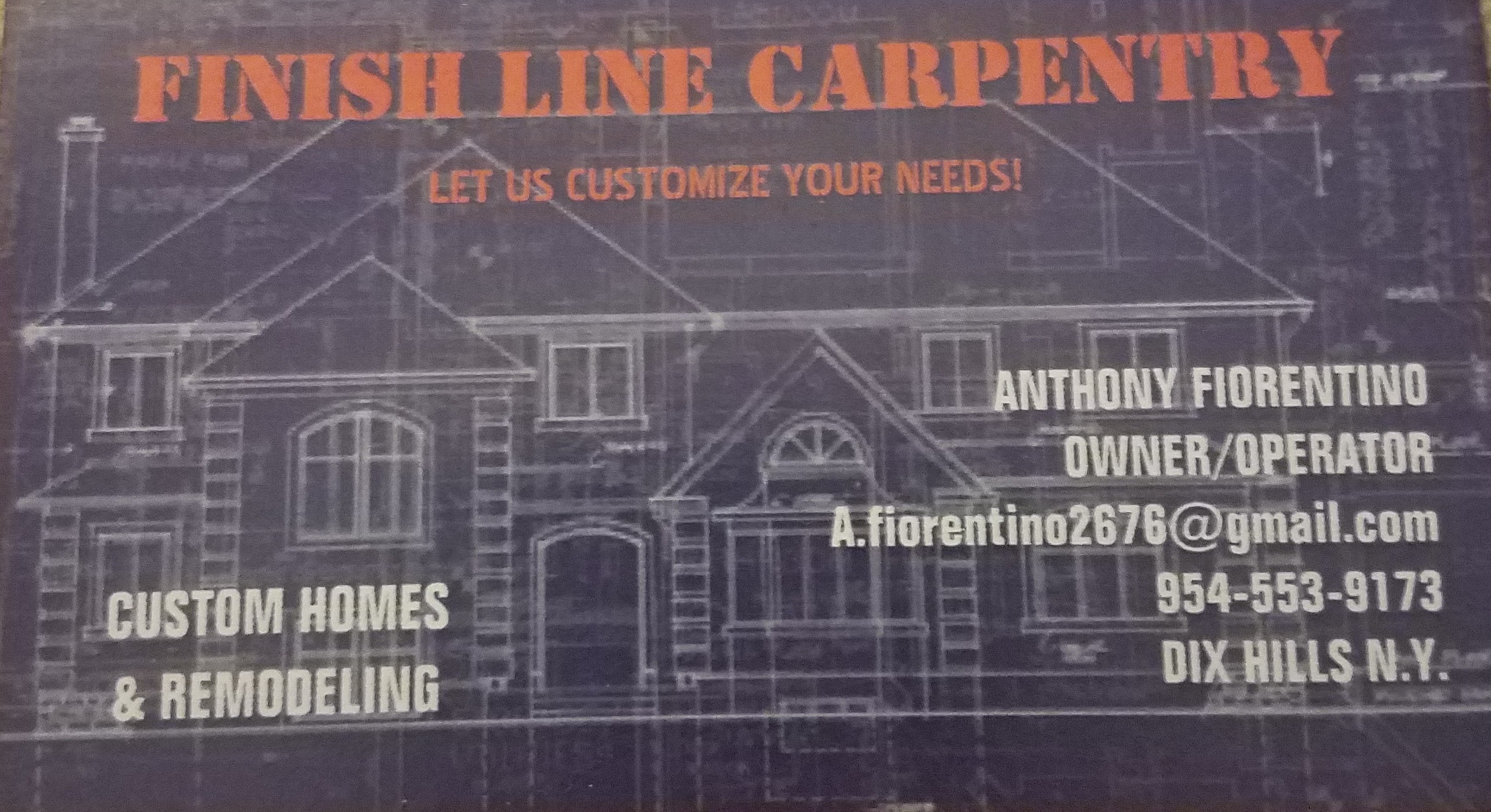 Finish Line Carpentry logo