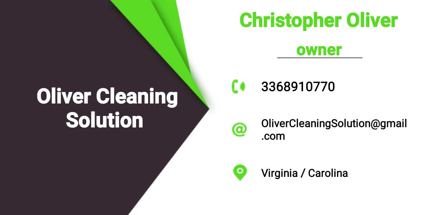 Oliver Cleaning Solution logo