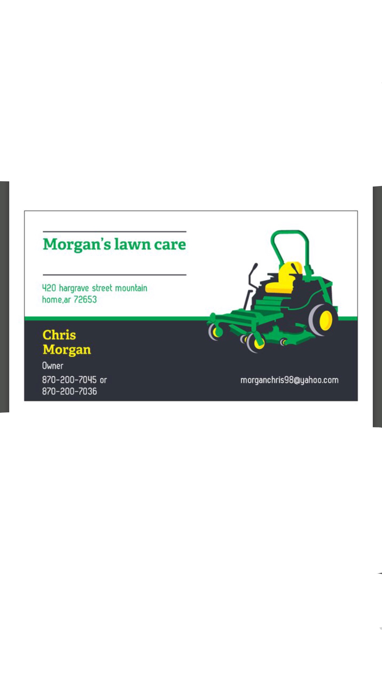 Avatar for Morgans lawn care