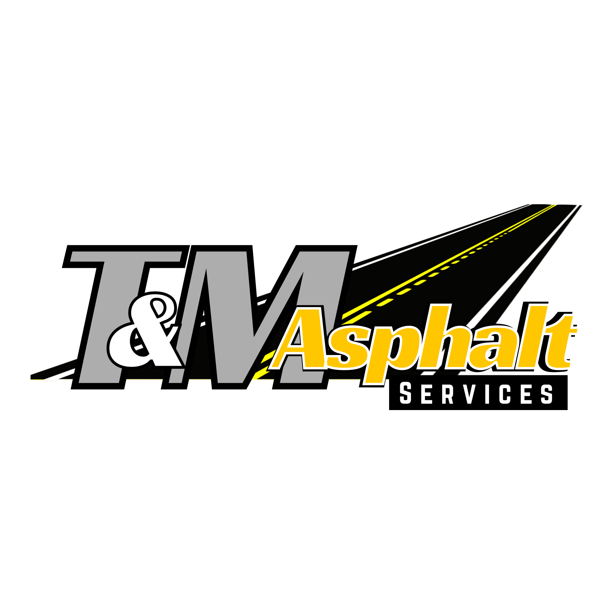 Logo for T&M Asphalt Paving and Sealcoating