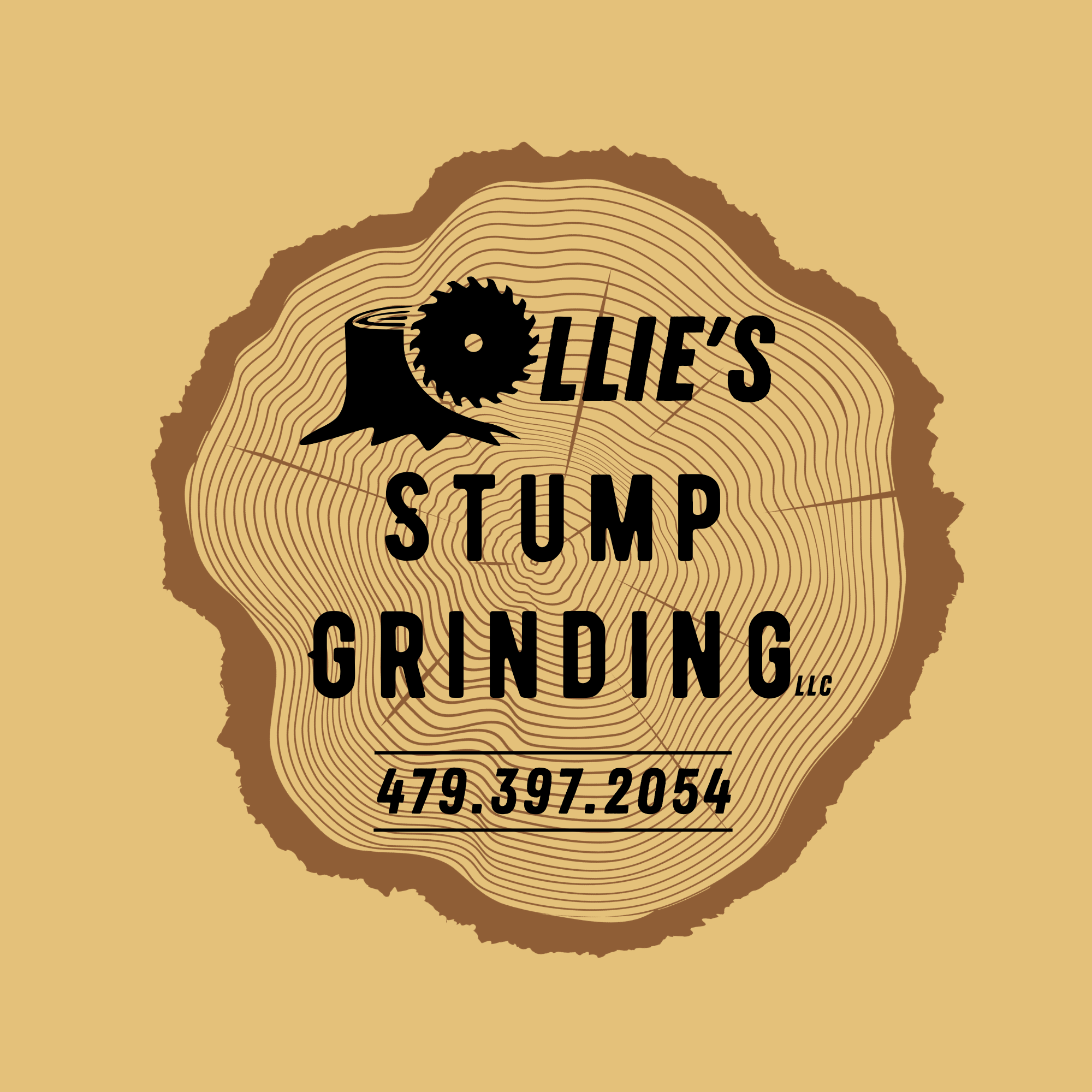 Ollies Stump Grinding logo